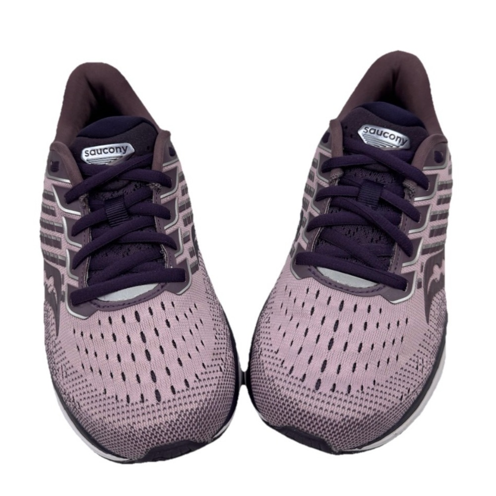 Saucony Ride 13 Women’s Sz 7 Purple Low Lace Up Running Athletic Sneakers Shoes